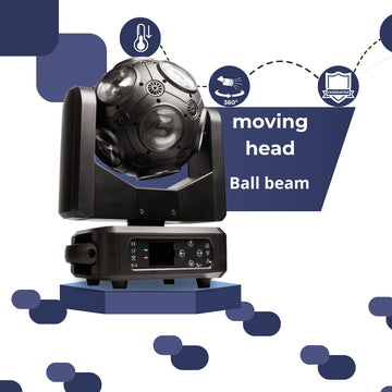Moving Head Magic Ball beam football RGBW 12 Led 15W